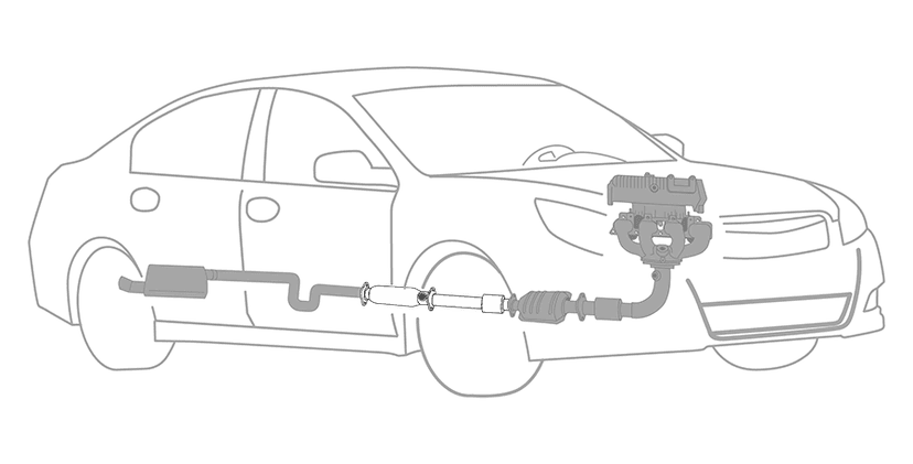 Center Exhaust Sections