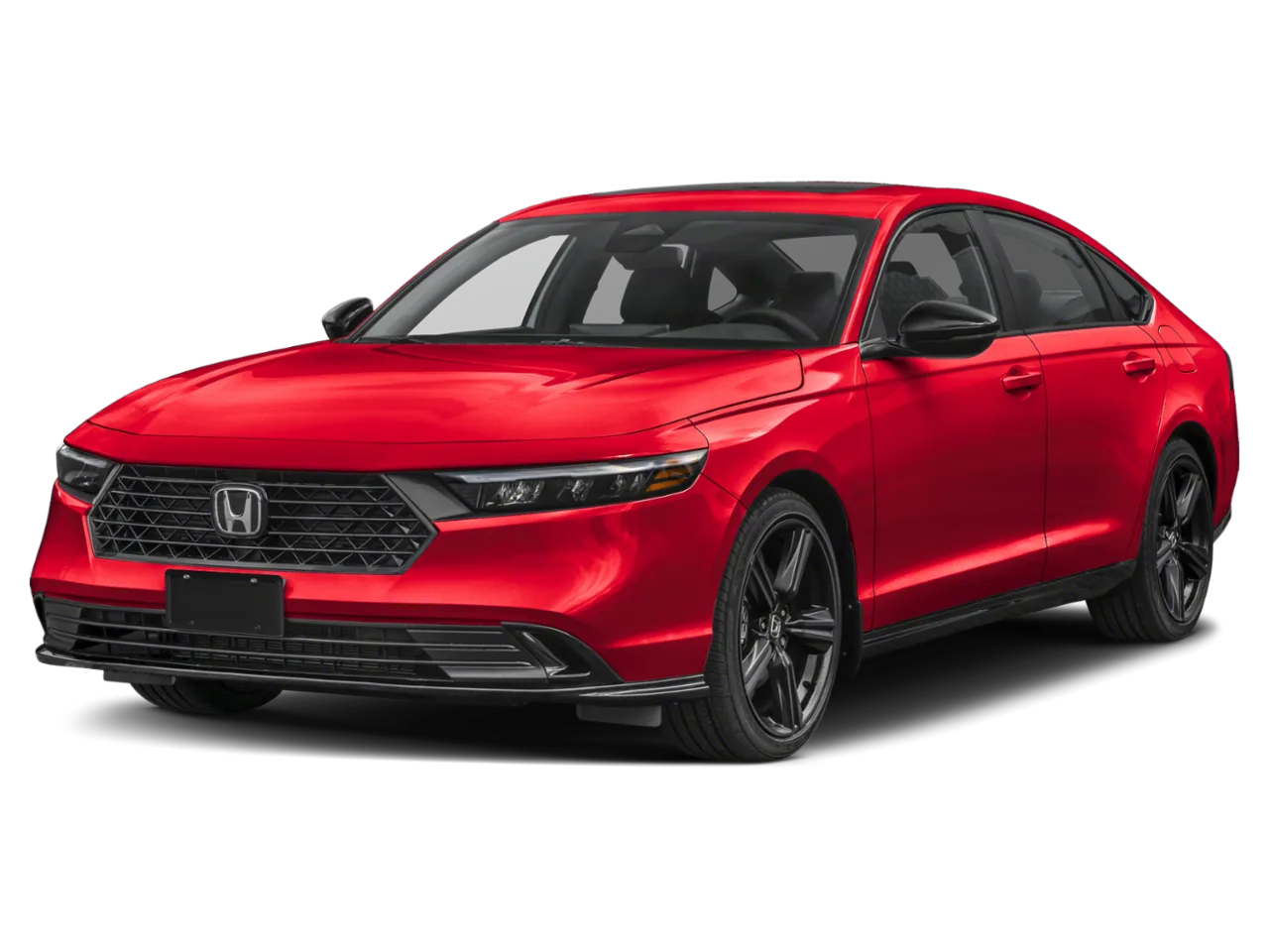 Honda Accord Hybrid behind testimonials